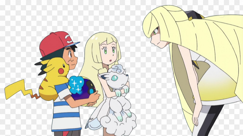 Pokemon Ash Ketchum Pokémon Sun And Moon Lillie Character PNG