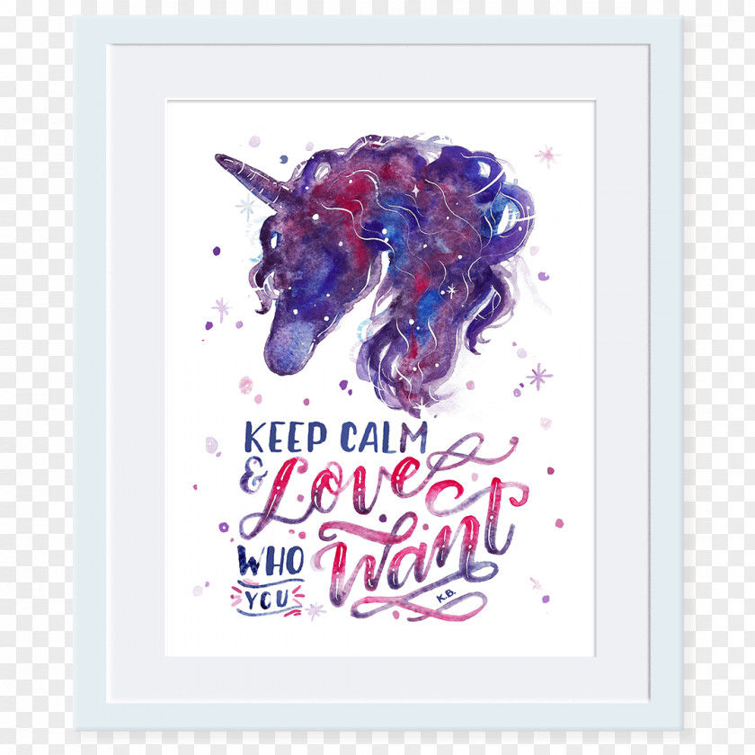 Unicorn LGBT Poster Art Paper PNG