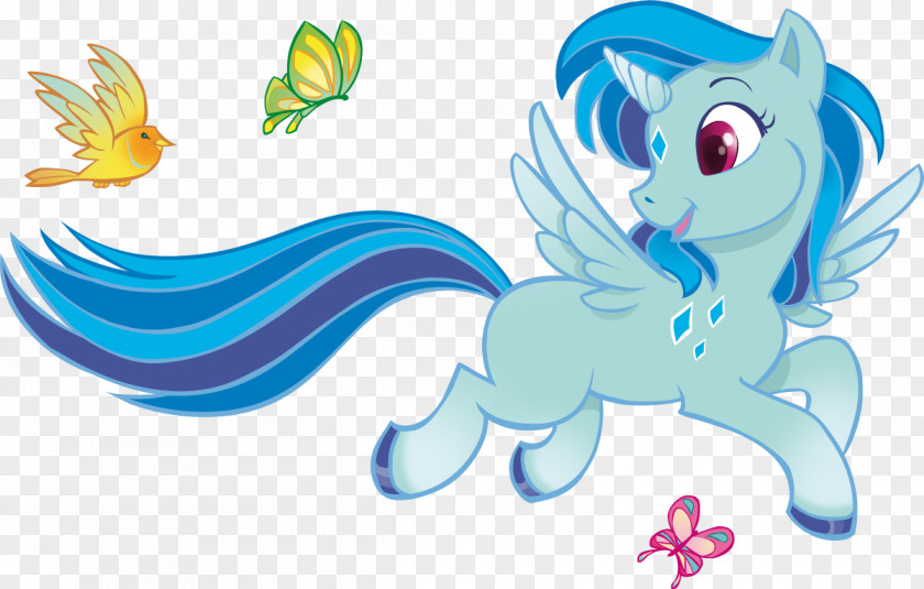 Blue Dream Pony Sticker Child Mural Horse PNG
