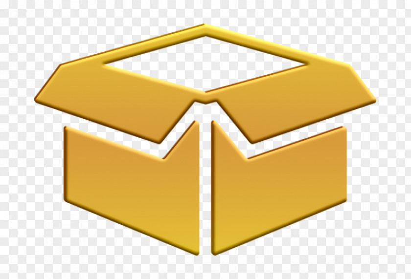 Boxes Icon Open Cardboard Box PNG