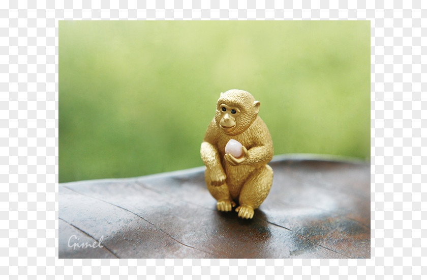 Chinese Ornament Cercopithecidae Old World Figurine Monkey PNG