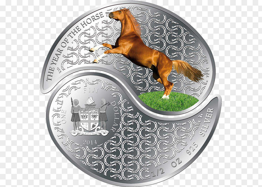 Coin Perth Mint Yin And Yang Fijian Dollar PNG