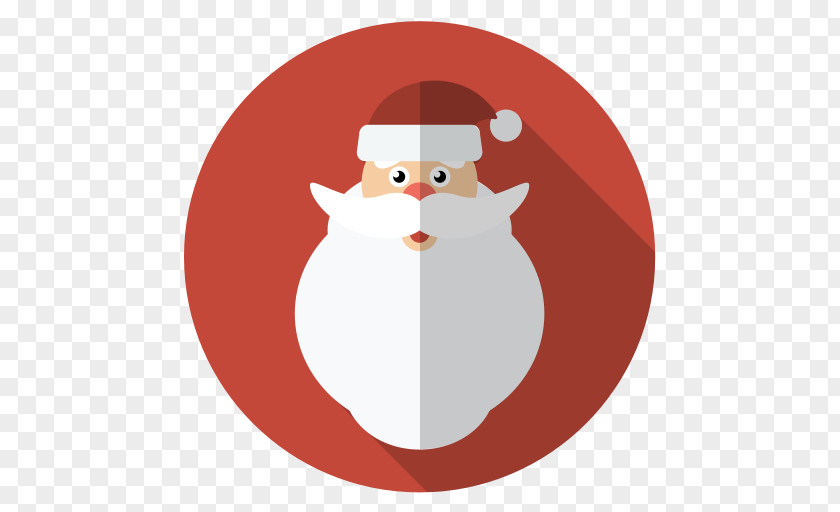 Hairy Santa Claus Christmas Clip Art PNG