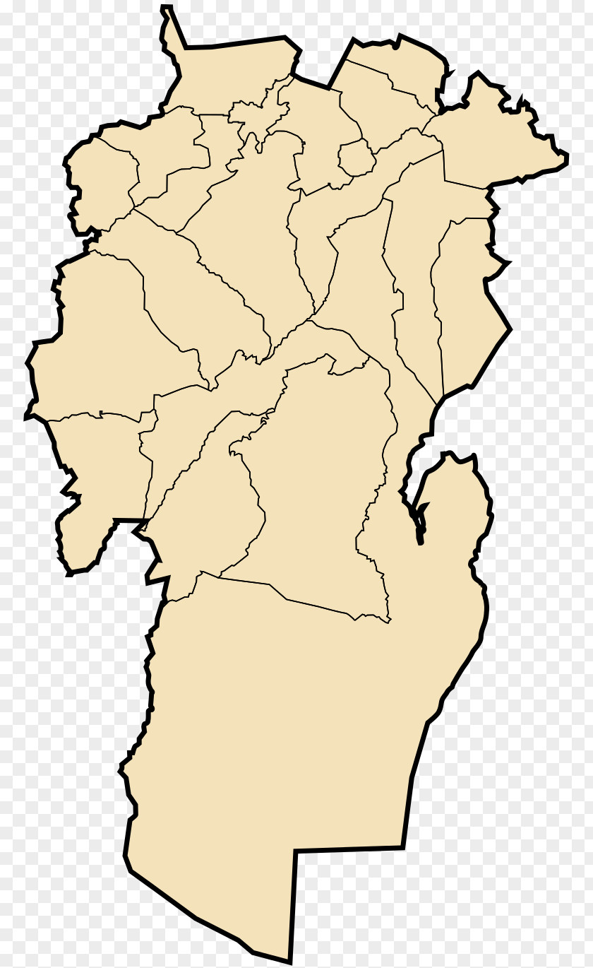 Map Kais, Khenchela Wilayah District Districts Of Algeria PNG