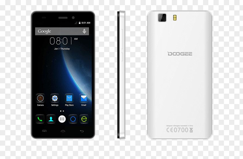 Smartphone DOOGEE Y200 4G Galicia X5 Pro PNG