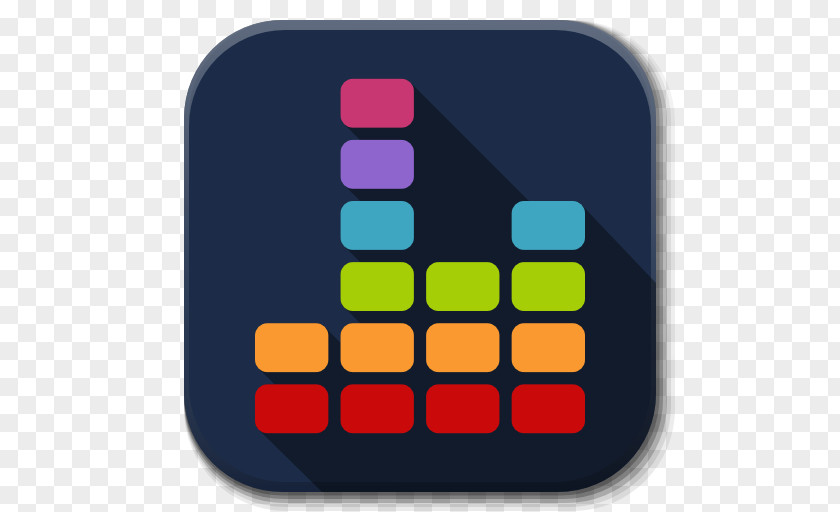 Apps Volume Equalizer Square Pattern PNG
