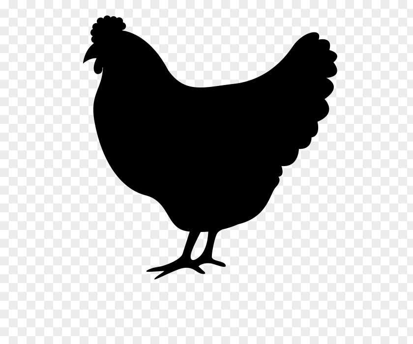 Blackandwhite Poultry Fried Chicken PNG