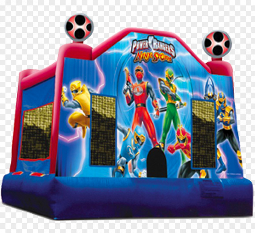 Bounce House Go Power Rangers Inflatable Bouncers Los Angeles Party PNG