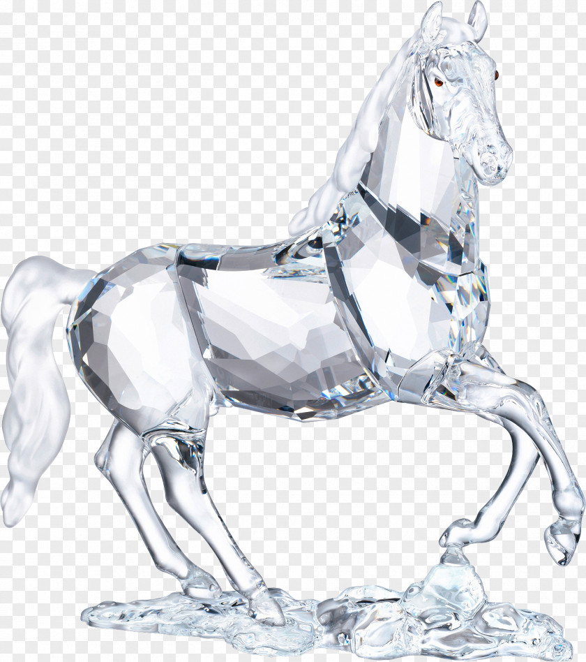 Crystal Horse Stallion Swarovski AG Jewellery PNG