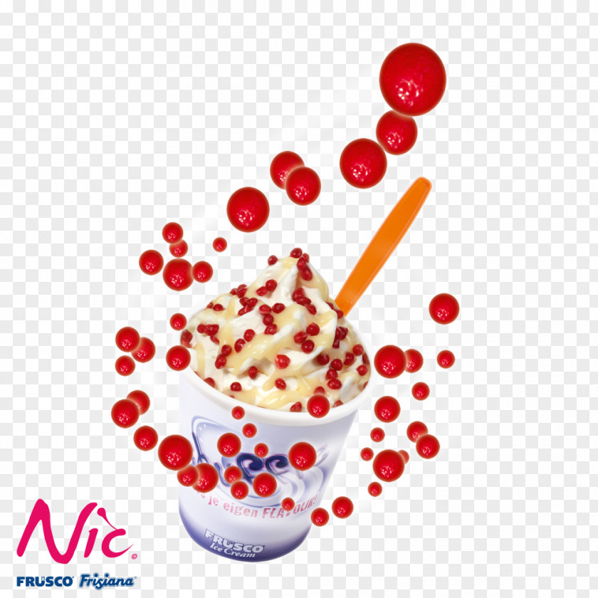 Ice Cream Milkshake Soft Serve NIC Nederland B.V. Strawberry PNG