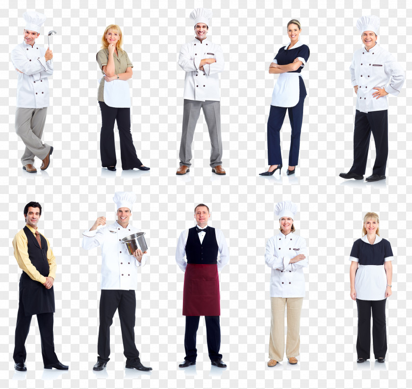 Uniform Chef Waiter Cook Restaurant PNG