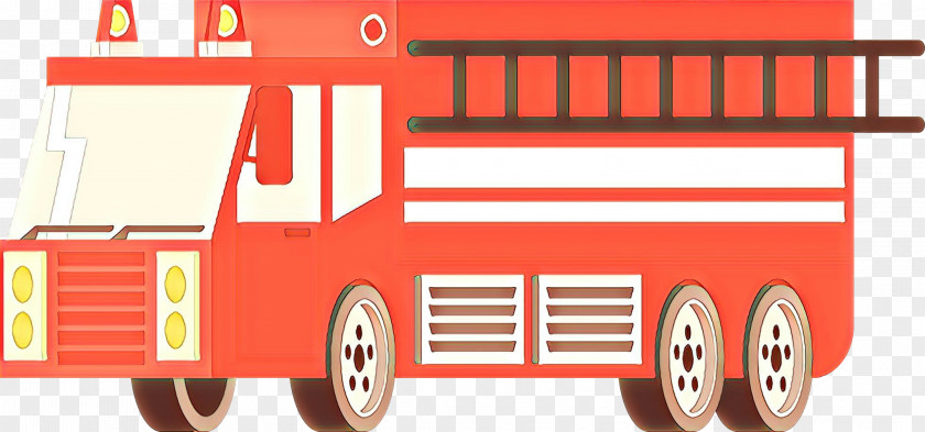 Public Transport Model Car Firefighter Cartoon PNG