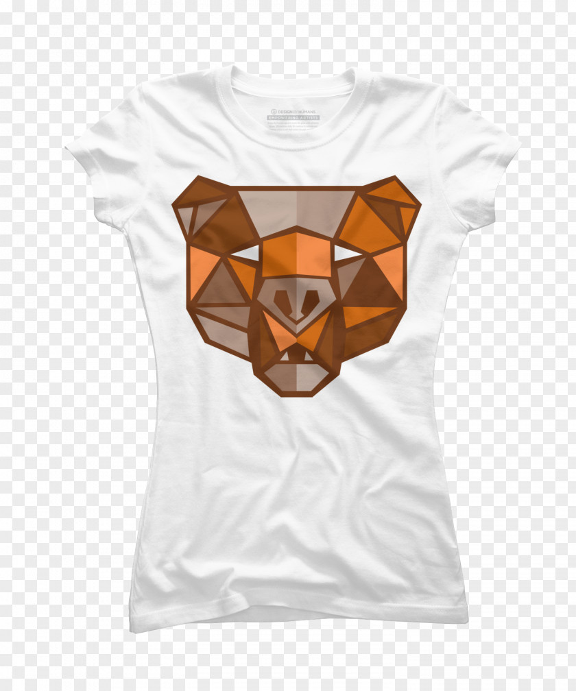 T-shirt Bear Low Poly PNG