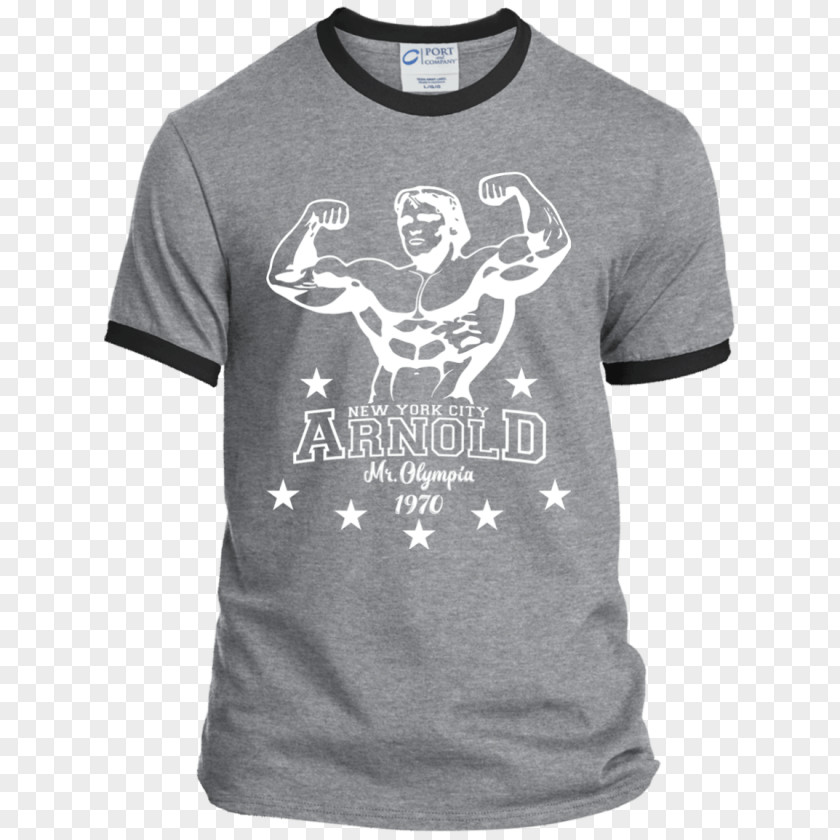 Arnold Schwarzenegger Bodybuilding Clothing Ringer T-shirt Hoodie PNG