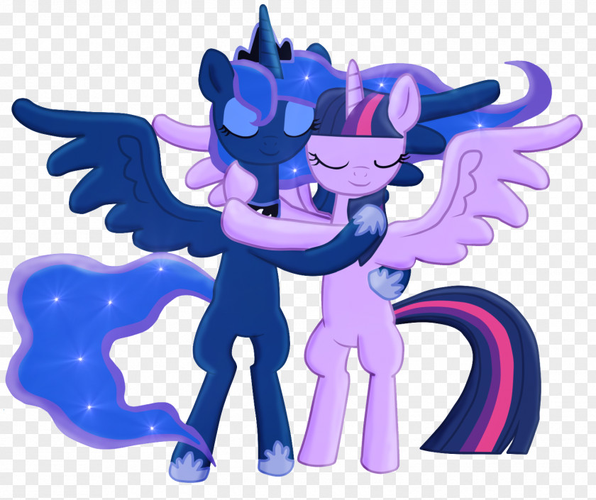 Princess Cadance Twilight Sparkle Luna Hug Pony PNG