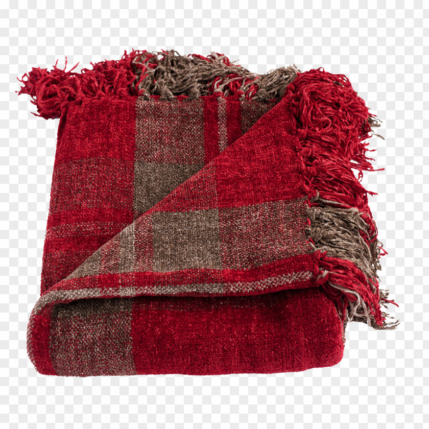 Red Wool Velvet Blanket Color PNG