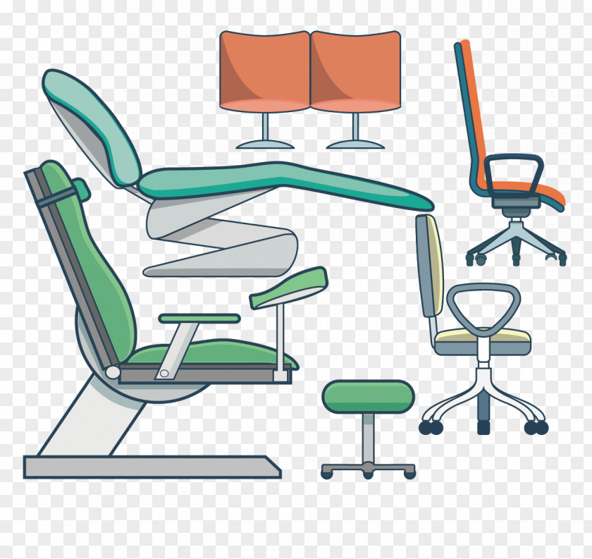 Tech Chair Vector Material Table Office PNG