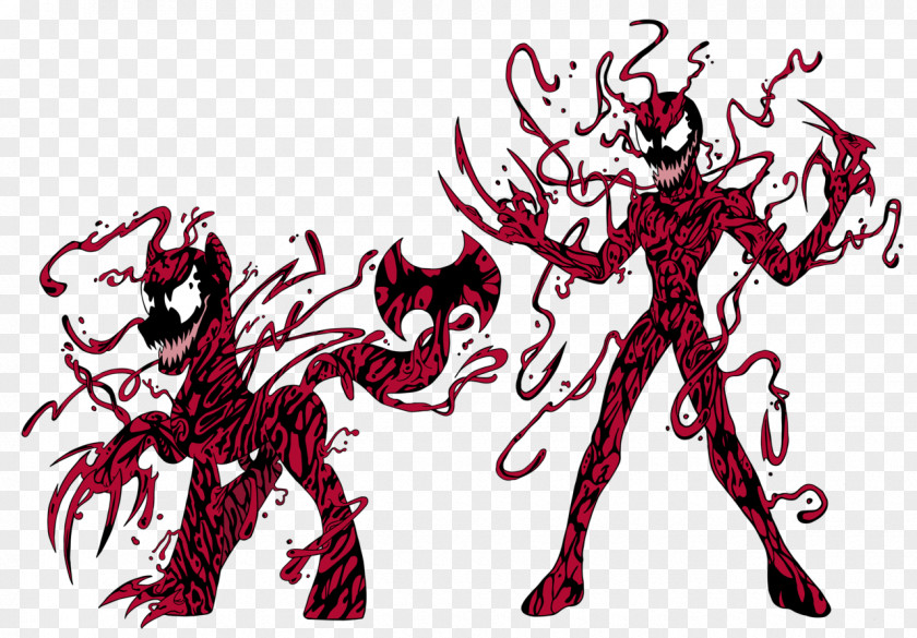 Carnage Spider-Man Eddie Brock Venom Pony PNG