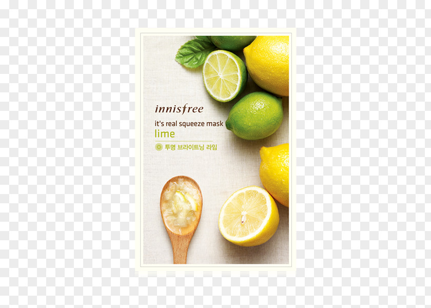 Mask Innisfree Facial Lime Cosmetics In Korea PNG