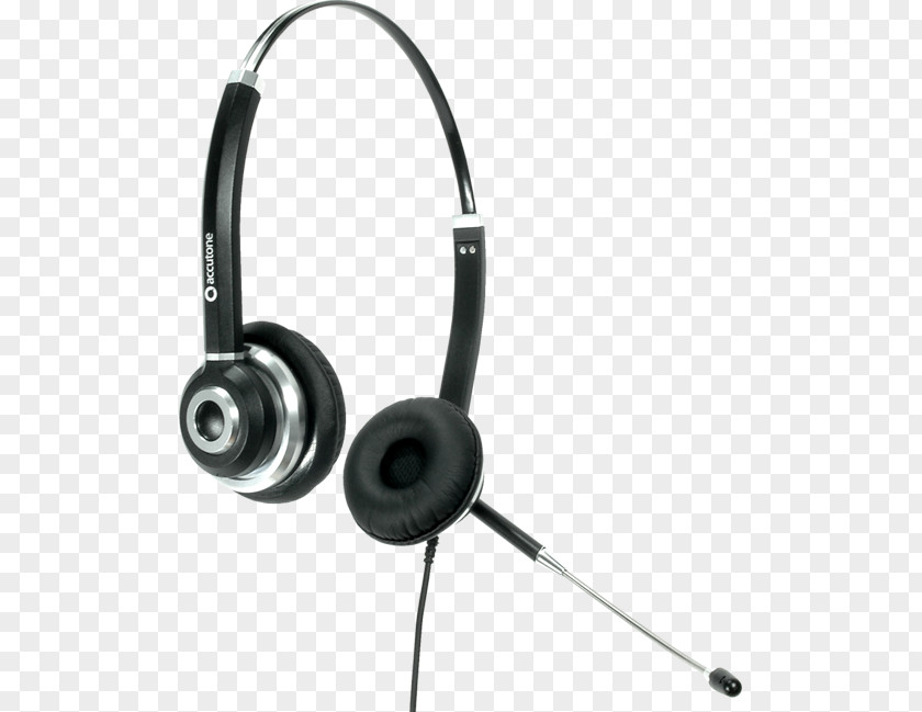 Headphones Call Centre Accutone Telephone Headset PNG