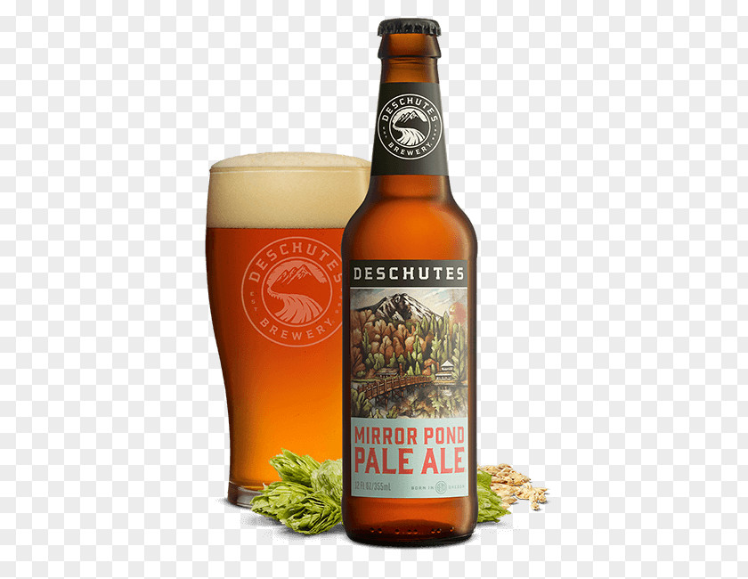 Pale Ale Deschutes Brewery Mirror Pond Beer PNG