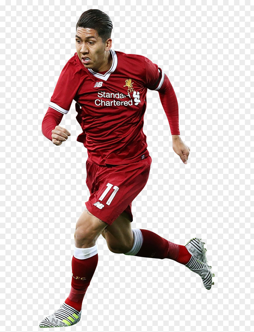 Salah Liverpool Roberto Firmino F.C. Football Player Jersey PNG