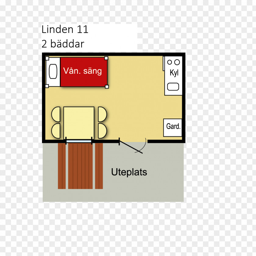 Apartment Floor Plan Meter Room Karlstad Swecamp Bomstadbaden PNG