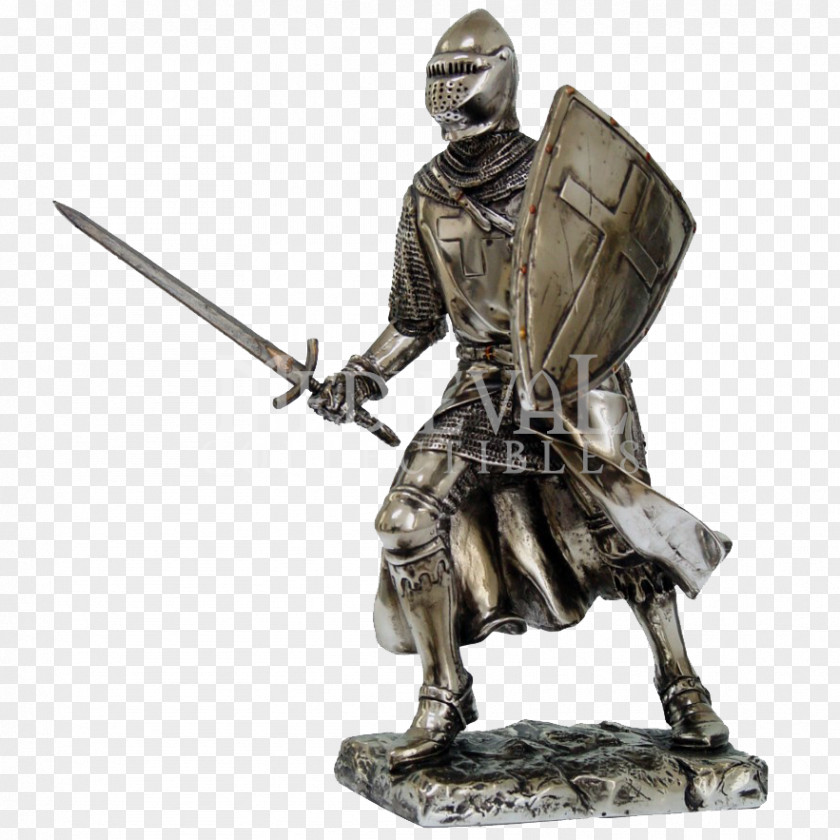 Birthday Decor Middle Ages Knights Templar Crusades Statue PNG