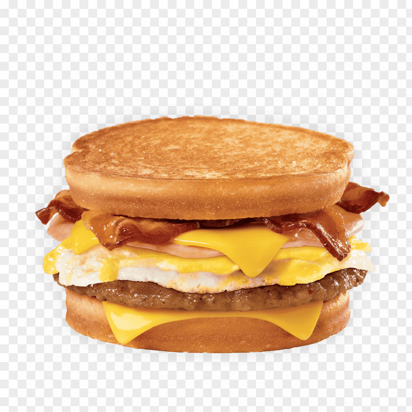 Breakfast Sandwich Cheeseburger Bacon Hamburger PNG