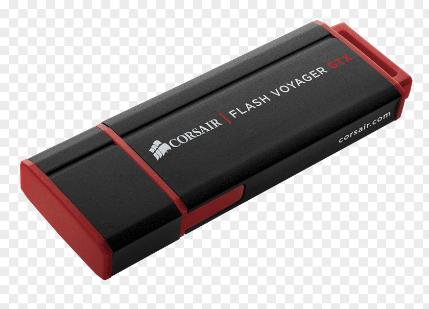 Capacity Drive USB Flash Drives Corsair Voyager GTX 3.0 Solid-state Memory Components PNG