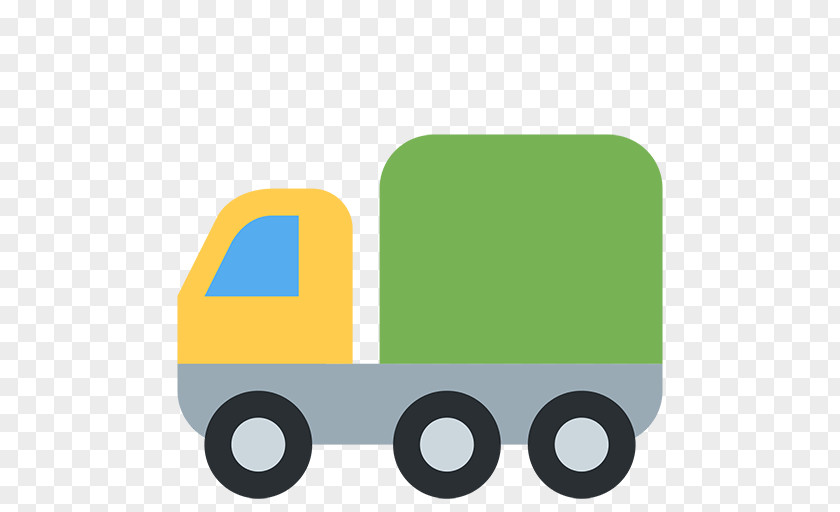 Car Truck Tempo Emoji Clip Art PNG