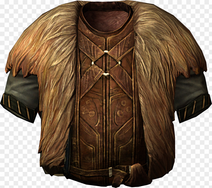 Fur The Elder Scrolls V: Skyrim Robe Clothing Cloak Dress PNG