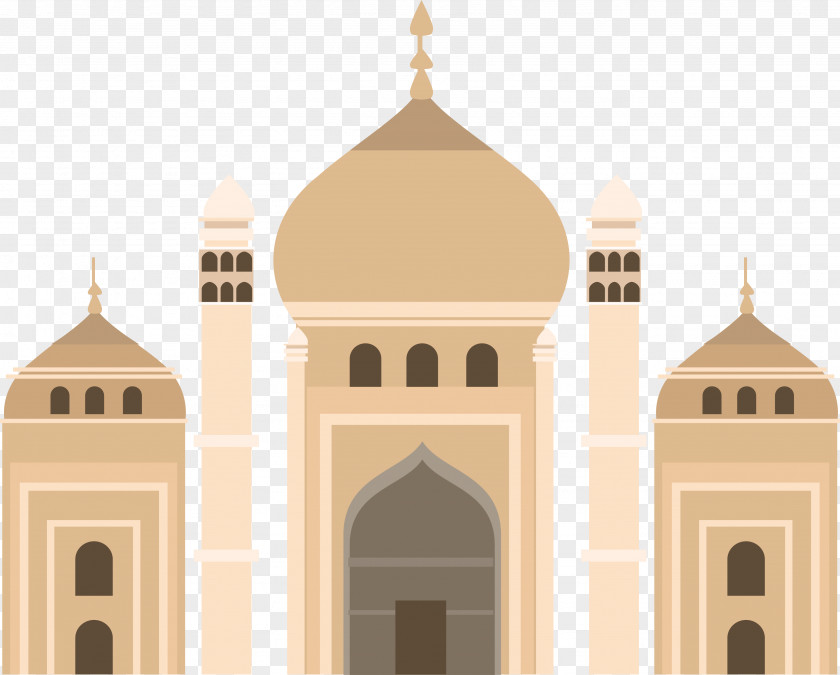 Khaki Church Icon PNG