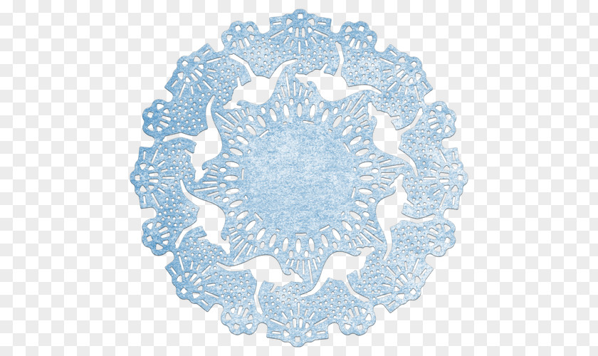 Lace Certificate Doily Symmetry Blue And White Pottery Pattern Porcelain PNG