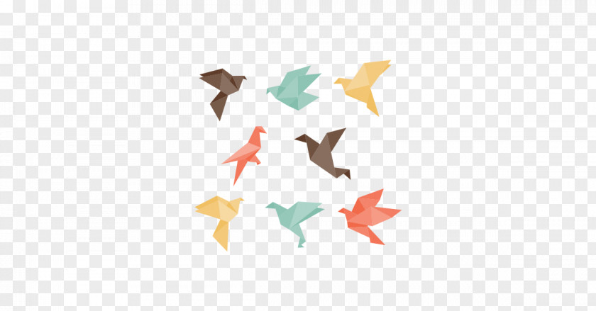 Origami Bird PNG