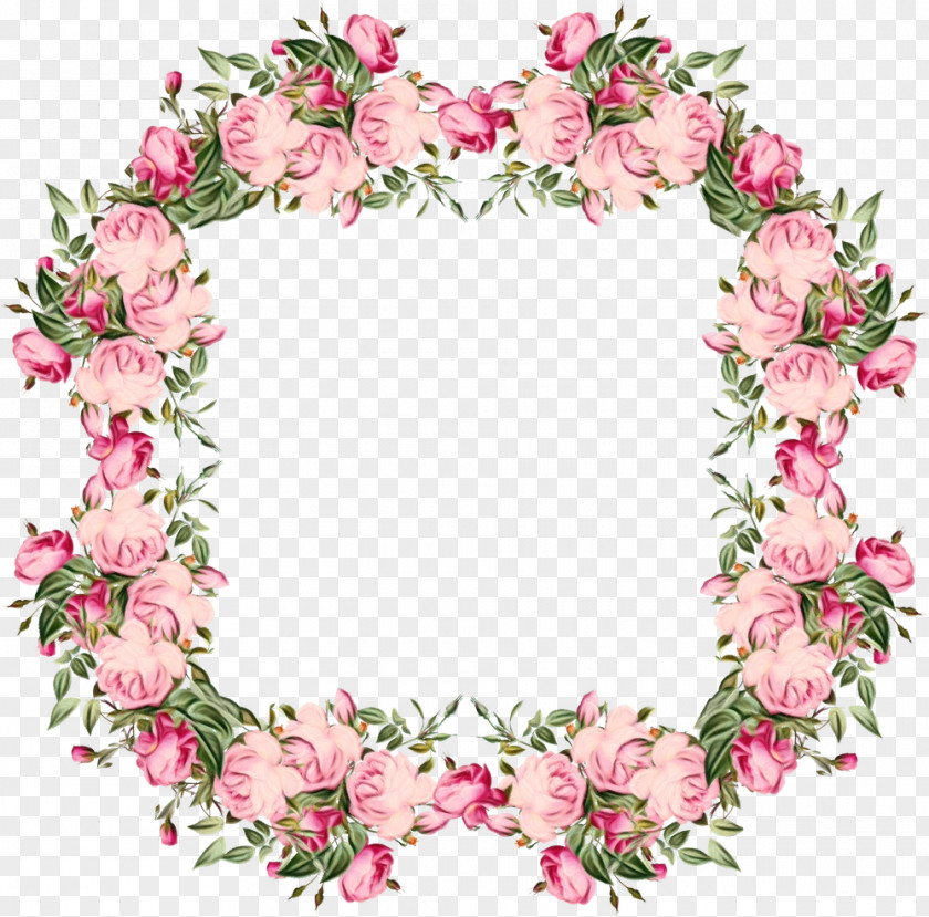 Rose Picture Frames Pink Flower Clip Art PNG