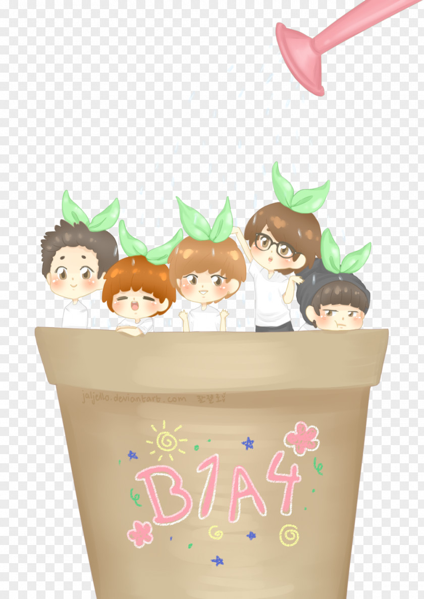 Tea Party B1A4 Drawing Good Timing K-pop Art PNG
