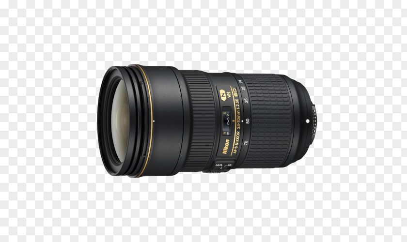 Camera Lens Nikon 24-70mm F/2.8G ED AF-S Nikkor F/2.8E VR DX 35mm F/1.8G Canon EF PNG
