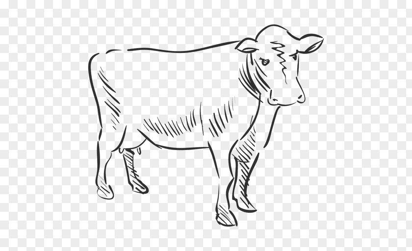 Cow Man Cattle Drawing Clip Art PNG
