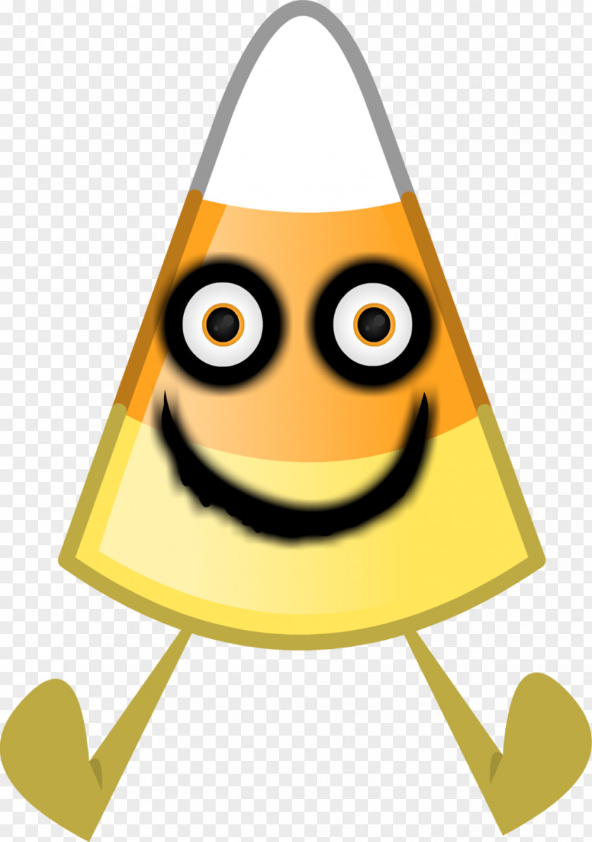 Smiley Candy Corn Face PNG