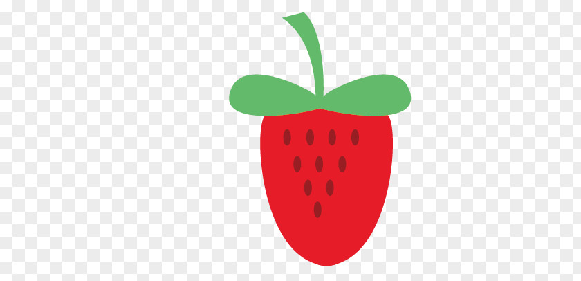Strawberry Logo Font PNG