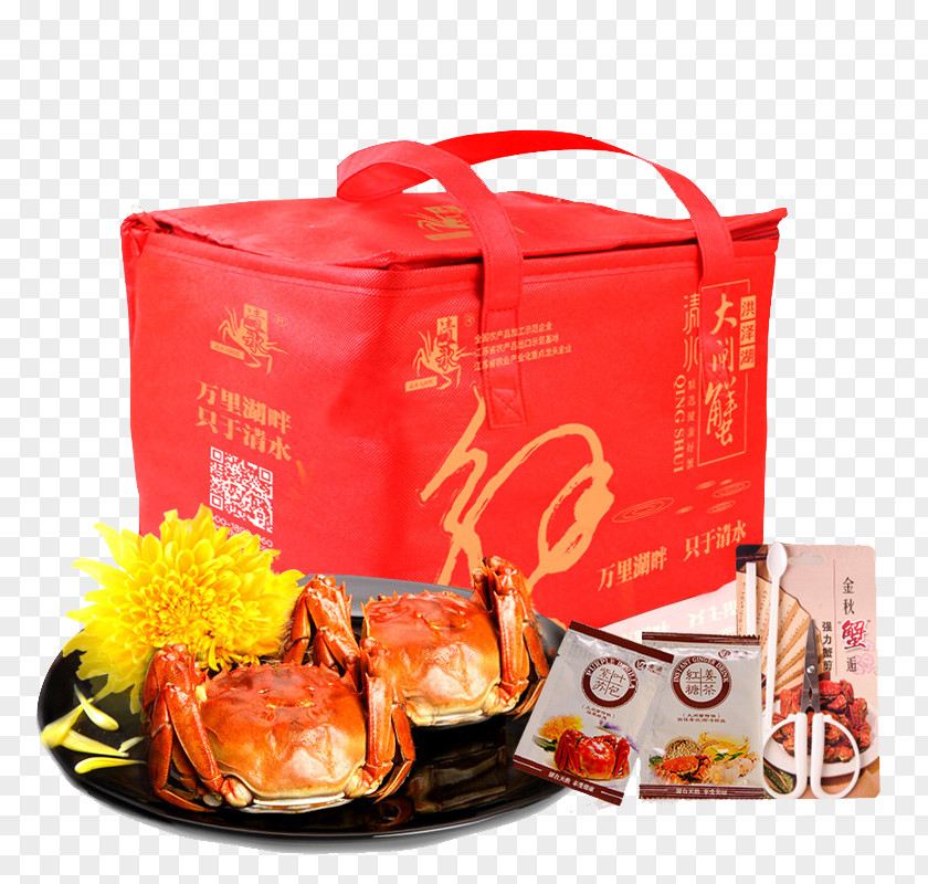 Crab Gift Designer PNG