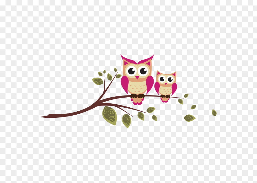 Owl Wall Decal Curtain Bathroom PNG