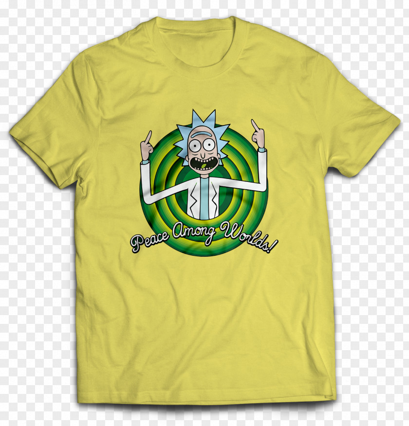 T-shirt Rick Sanchez Morty Smith Sleeve PNG