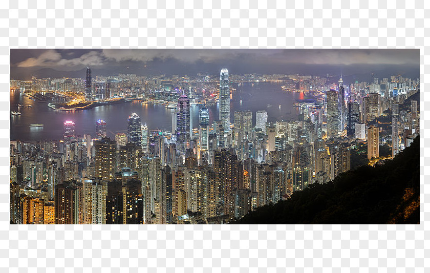 Building Hong Kong Skyline International Commerce Centre Skyscraper PNG
