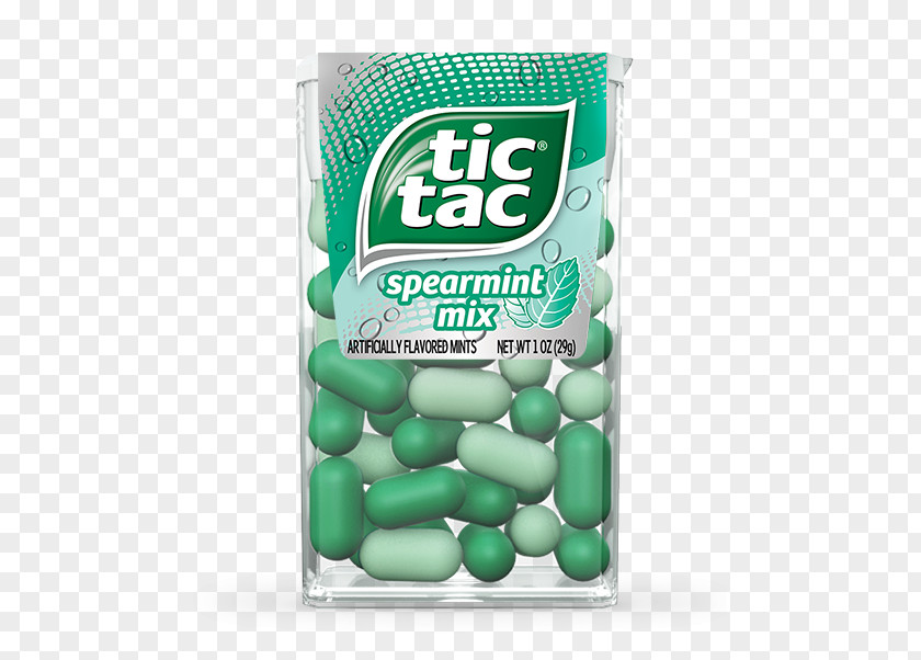 Chewing Gum Tic Tac Mint Flavor Candy PNG