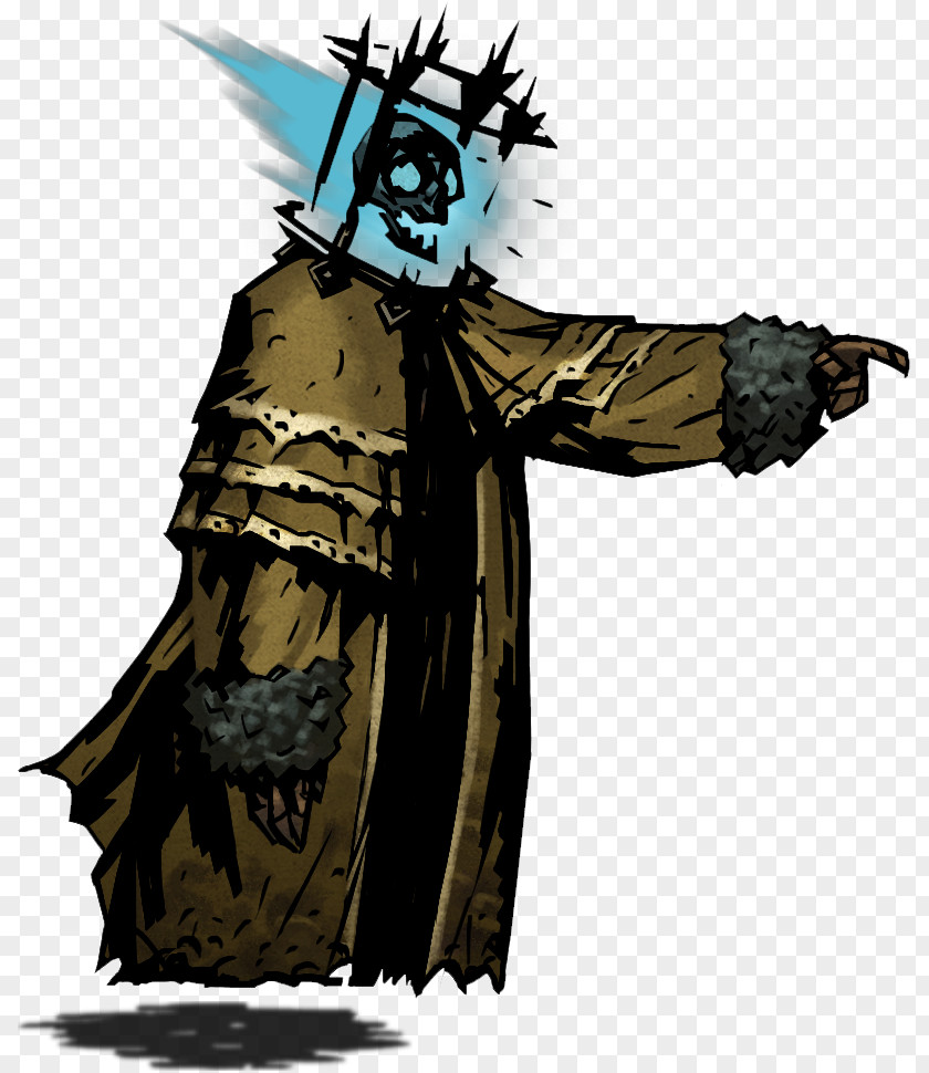 Darkest Dungeon Collector Lovecraftian Horror Character Costume PNG
