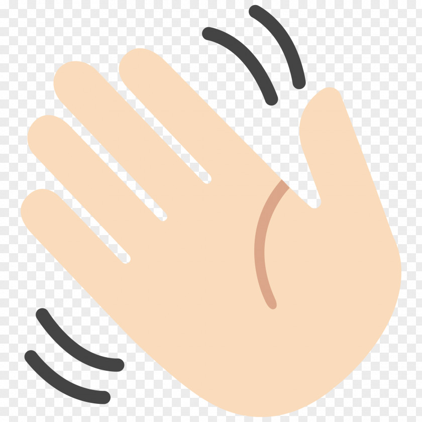 Database Emoji Thumb Noto Fonts Wave Hand PNG