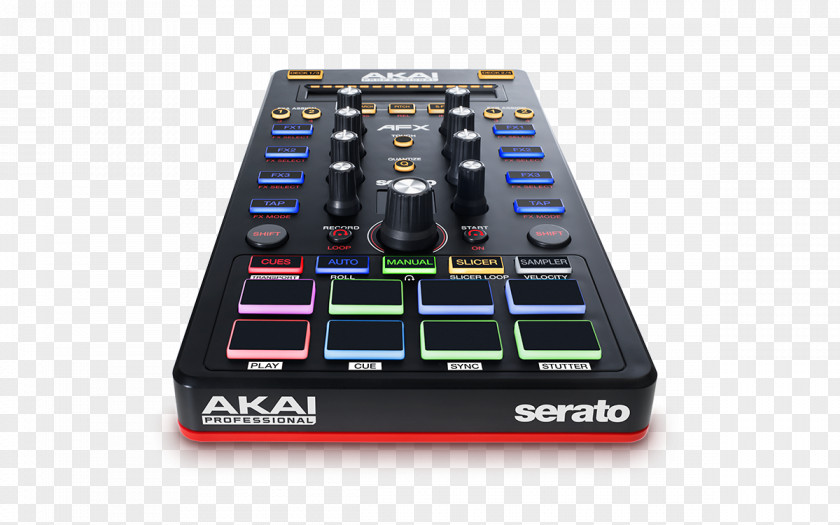 Laptop Akai Professional AFX DJ Controller Disc Jockey MIDI Controllers PNG