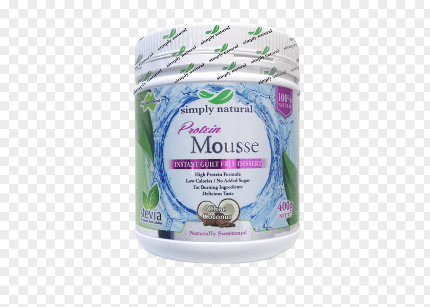 Natural Nutrition Mousse Dietary Supplement High-protein Diet Flavor PNG